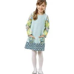 Kjole Burda kids 9380 str. 110-140