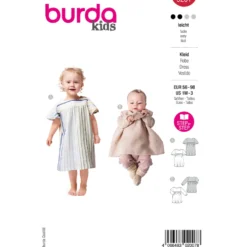 Kjole Burda Kids 9201 str. 56-98