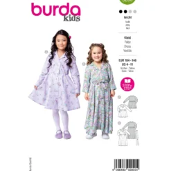 Kjole Burda Kids 9206 str. 104-146