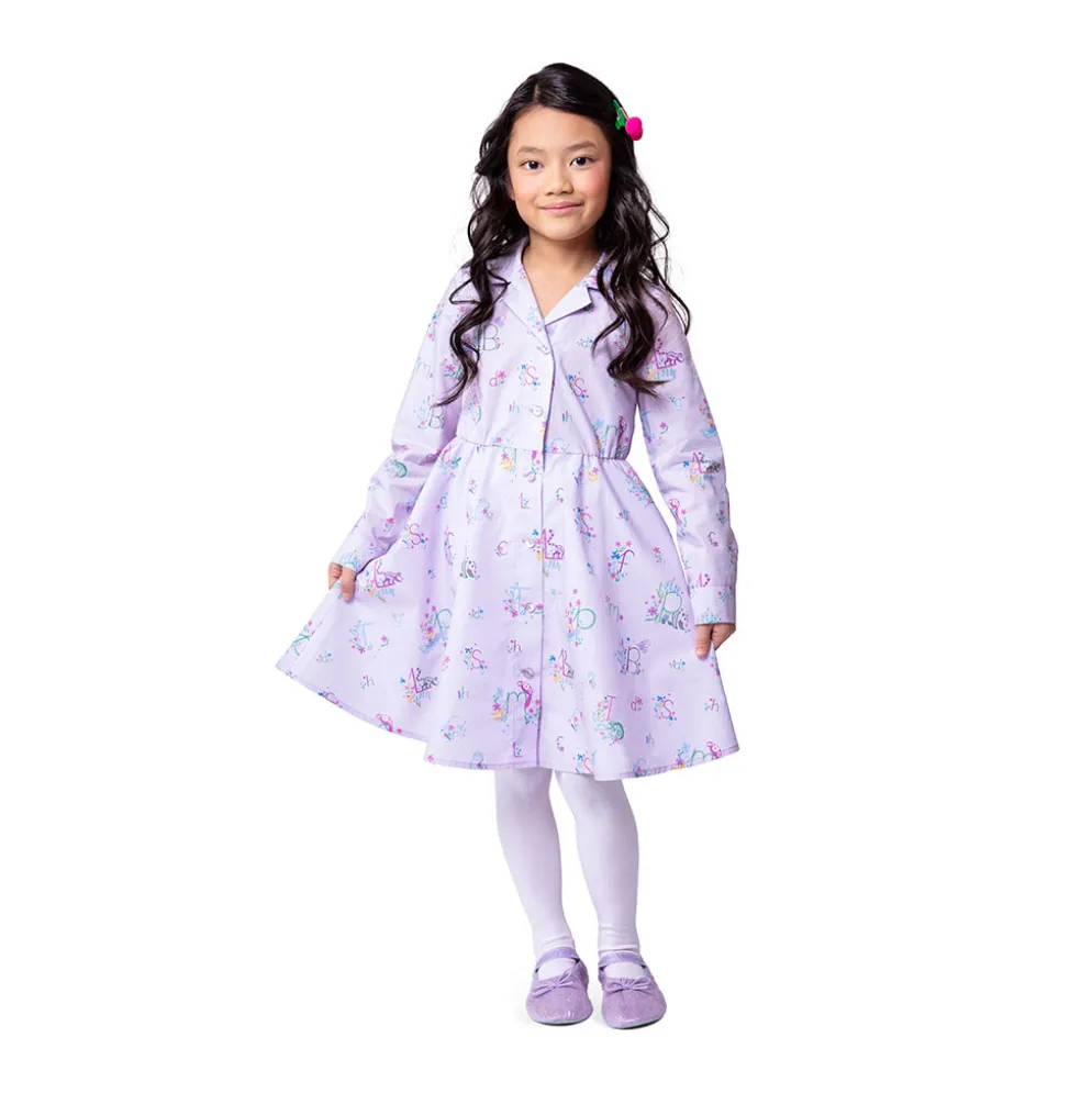 Kjole Burda Kids 9206 str. 104-146