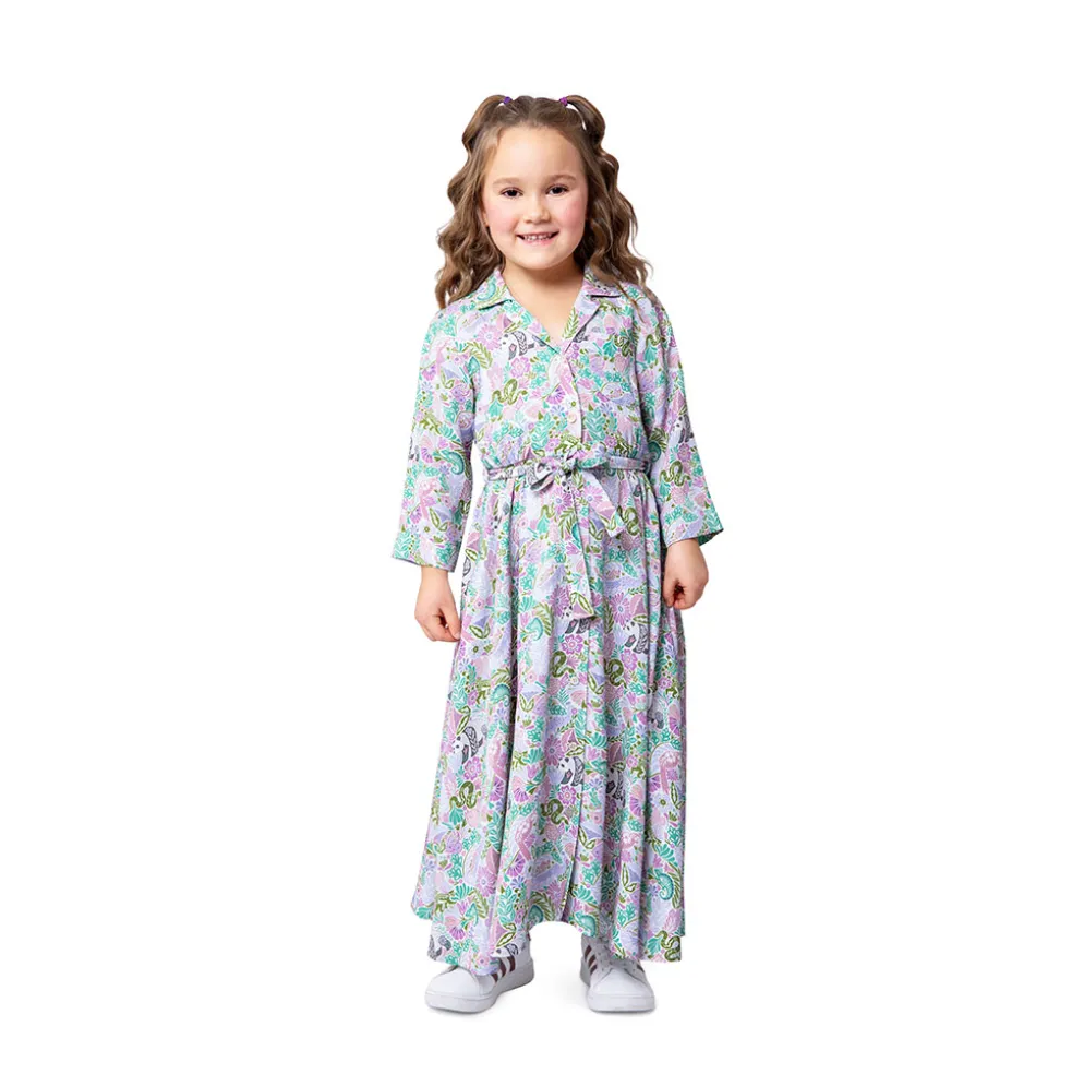 Kjole Burda Kids 9206 str. 104-146