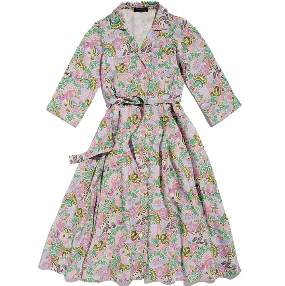Kjole Burda Kids 9206 str. 104-146