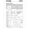 Kjole Burda 6866 str. 36-48