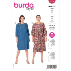 Kjole Burda 6058 str. 44-54