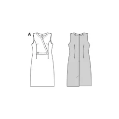 Kjole Burda 5659 str. 34-46
