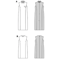 Kjole Burda 5713 str. 36-46