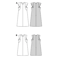 Kjole Burda 5719 str. 34-44