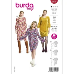 Kjole Burda 5875 str. 34-48