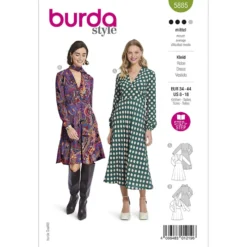 Kjole Burda 5885 str. 34-44