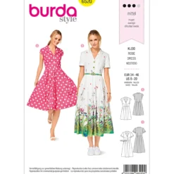 Kjole Burda 6520 str. 34-46