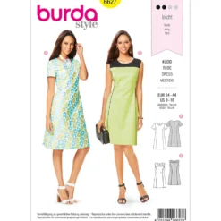 Kjole Burda 6627 str. 34-44