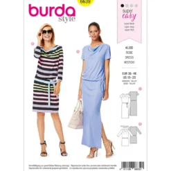 Kjole Burda 6639 str. 36-46