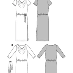 Kjole Burda 6639 str. 36-46