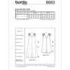 Kjole Burda 6663 str. 34-44