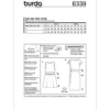 Kjole Burda 6339 str. 34-44