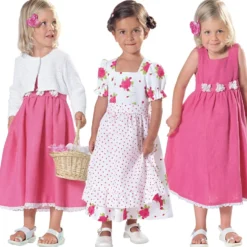 Kjole/jakke Burda Kids 9702 str. 86-110