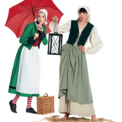 Kjole/jakke/vest karneval Burda 2457 str. 36-48