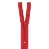 Kjolelås 55 cm 4 mm Rød