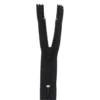Kjolelås 30 cm 4 mm Sort