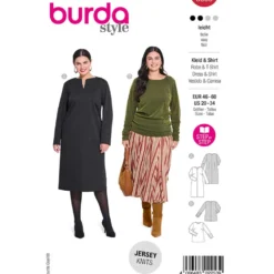 Kjole og Bluse Burda Curvy str. 46-60