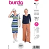 Kjole og bluse Burda 5658 str. 36-48