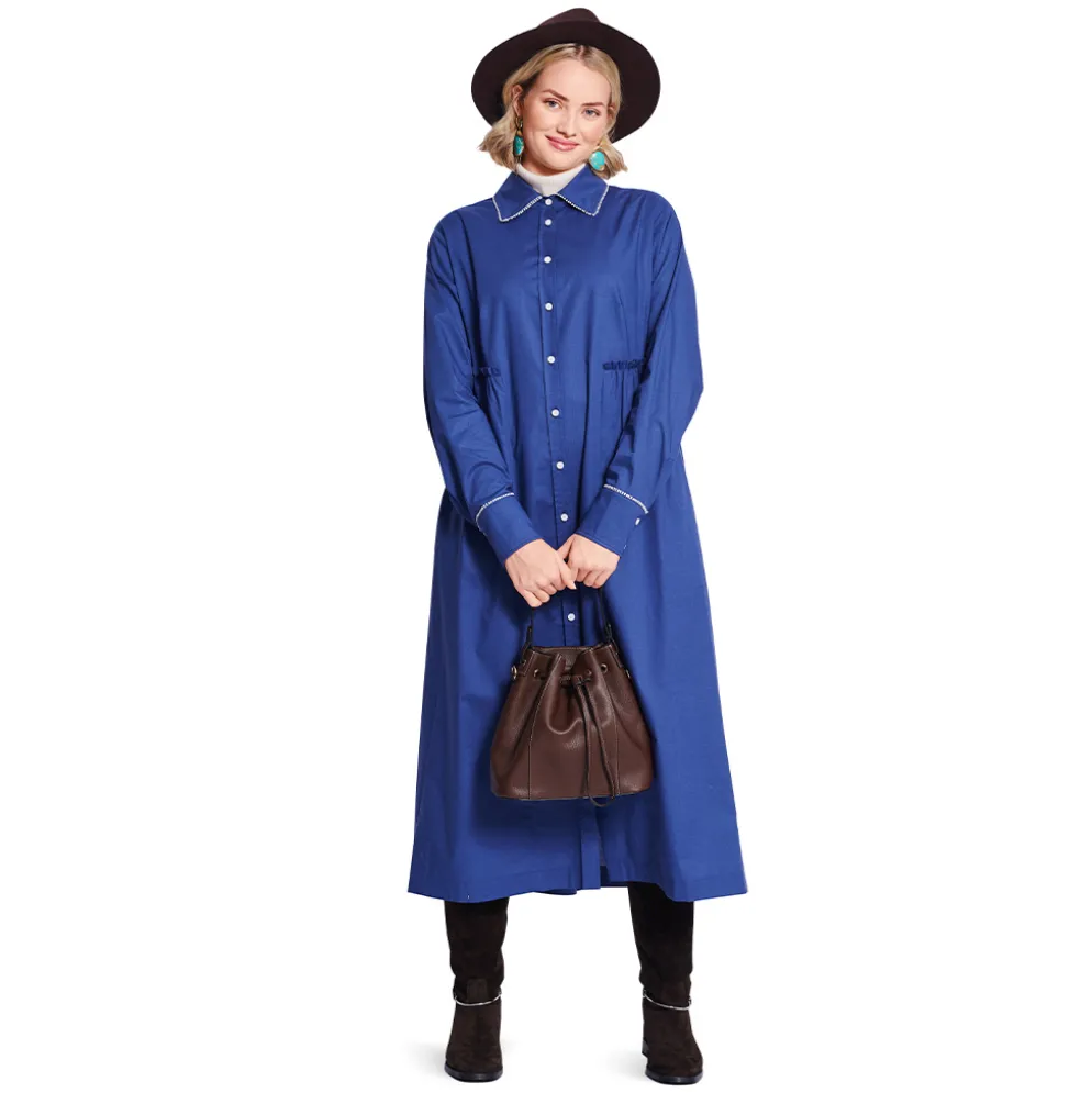 Kjole og bluse burda 5693 str. 46-60
