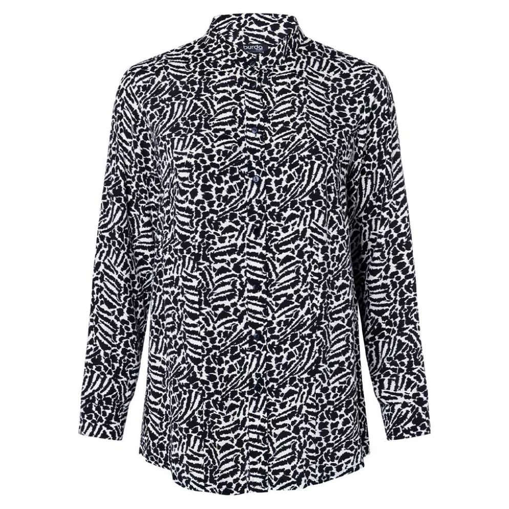 Kjole og bluse burda 5693 str. 46-60