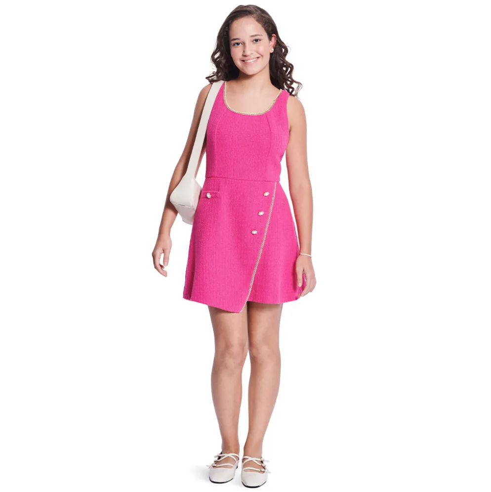 Kjole og nederdel Burda Kids 9198 str. 140-176