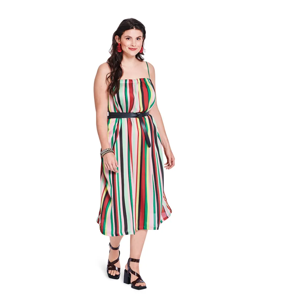 Kjole og Top Burda 5721 str. 36-46