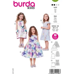 Kjoler Burda Kids 9197 str. 98-140