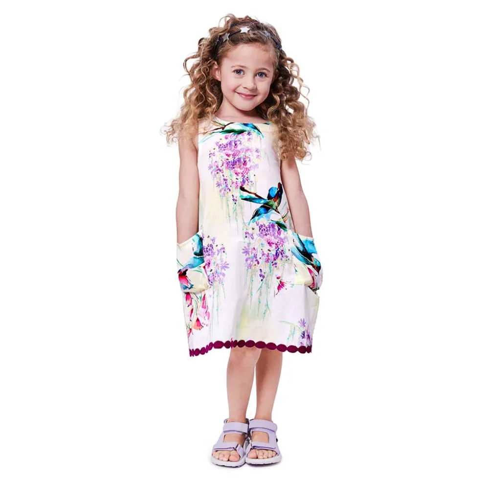 Kjoler Burda Kids 9197 str. 98-140