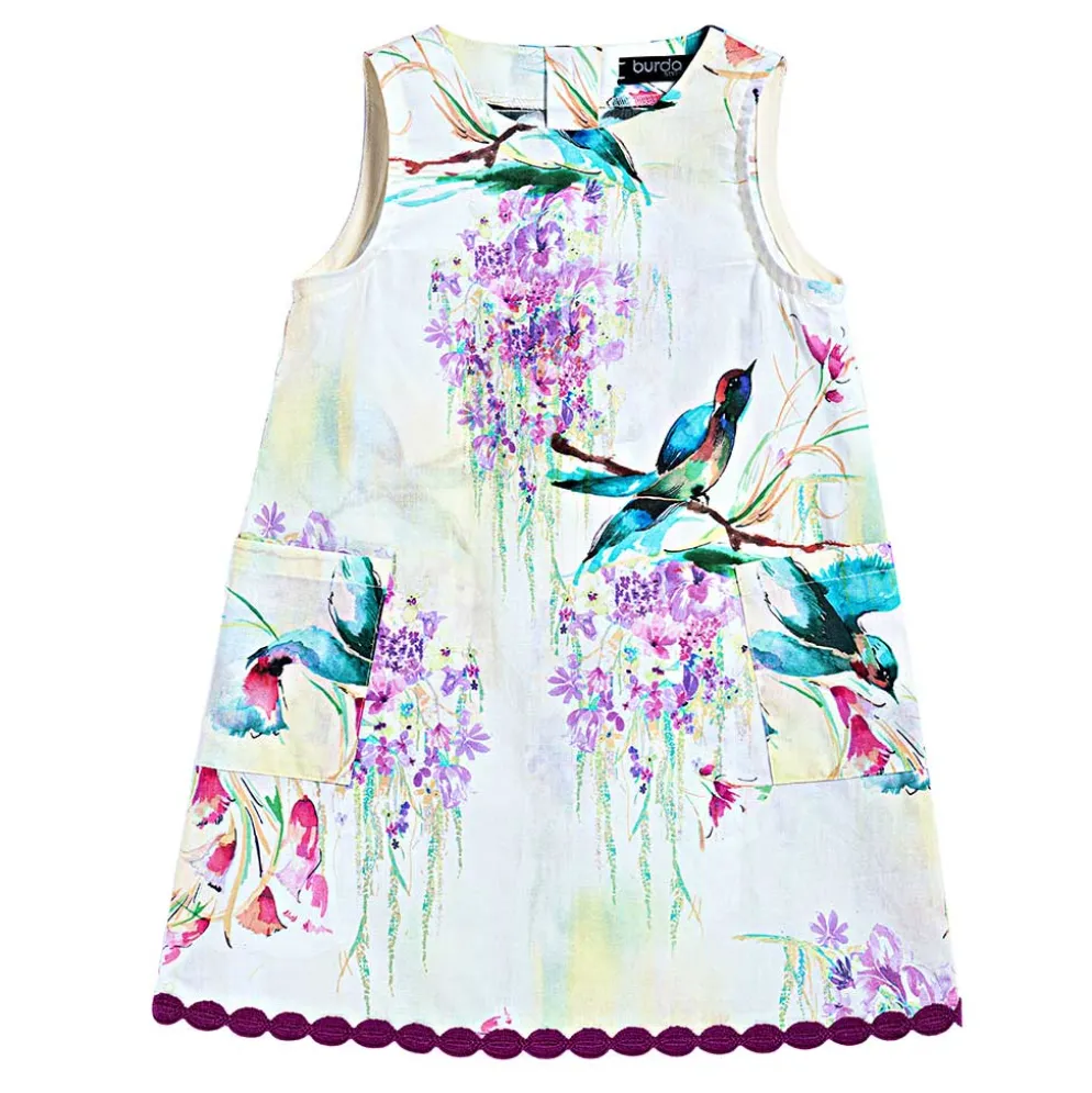 Kjoler Burda Kids 9197 str. 98-140