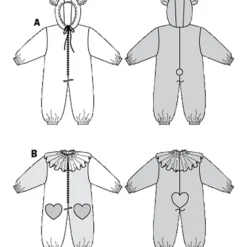 Klovn/Bjørn Burda Baby 4946 str. 68-98