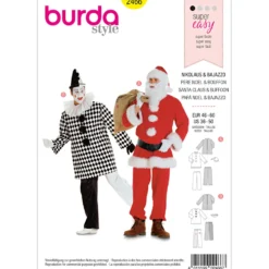 Klovn/julemand Burda 2466 str. 46-60