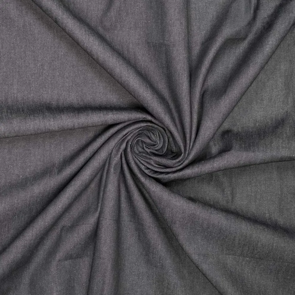 Økologisk hamp/bomuldsdenim – 6,5 oz Mørk Marineblå