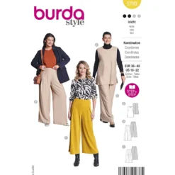 Kombination Burda 5793 str. 36-48