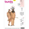 Kostume Burda 5815 flere størrelser