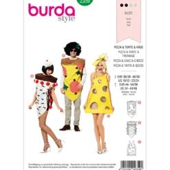 Kostume Burda 2359 flere størrelser