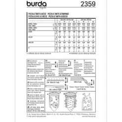 Kostume Burda 2359 flere størrelser