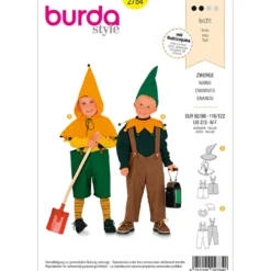 Kostume Burda Kids 2784 str. 92/98-116/122