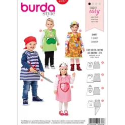 Kostume Burda Kidst str. 68/74-92/98