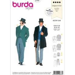 Kostume Burda 2467 str. 44-60