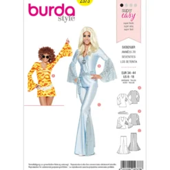 Kostume Burda 2373 str. 34-44