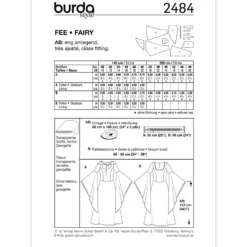 Kostume Burda 2484 str. 36-46