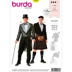 Kostume Burda 2530 str. 46-58