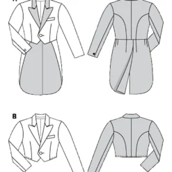 Kostume Burda 2530 str. 46-58