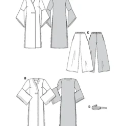 Kostume Burda 3044 str. 36-46