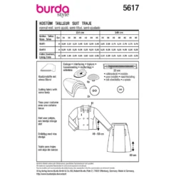 Kostume Burda str. 34-46