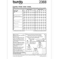 Kostumer Burda Kids 2368 str. 74-104
