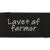 Label “Lavet af farmor” 4 x 2cm Sort